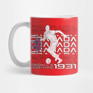 Football Is Everything - Granada CF Attack Retro Mug